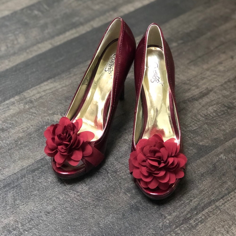 Carlos by Carlos Santana Maroon Heels